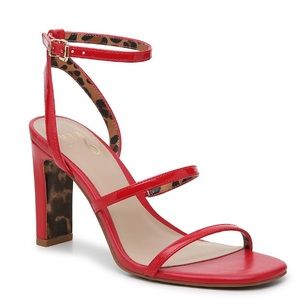 Red Aliciana Sandal